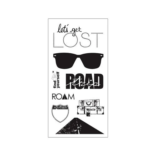 When In Roam Clear Stamps (4” x 8”)