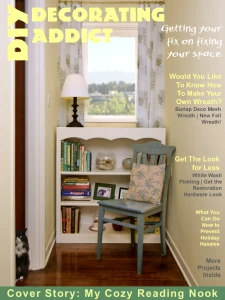 DIY Decorating Addict premier issue October 2013