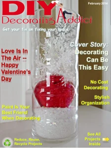 DIY Decorating Addict Magazine March 2014
