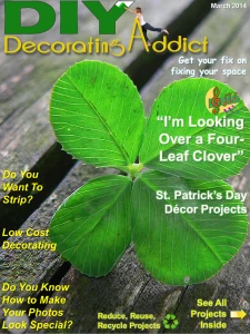 DIY Decorating Addict Magazine March 2014