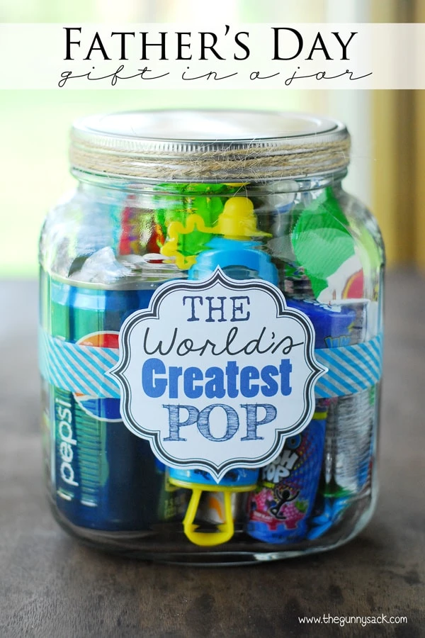 World's Greatest Pop Father's Day Gift In A Jar